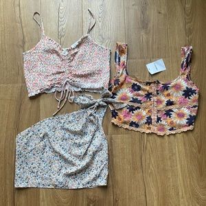 Set of 3 cute summer tops
